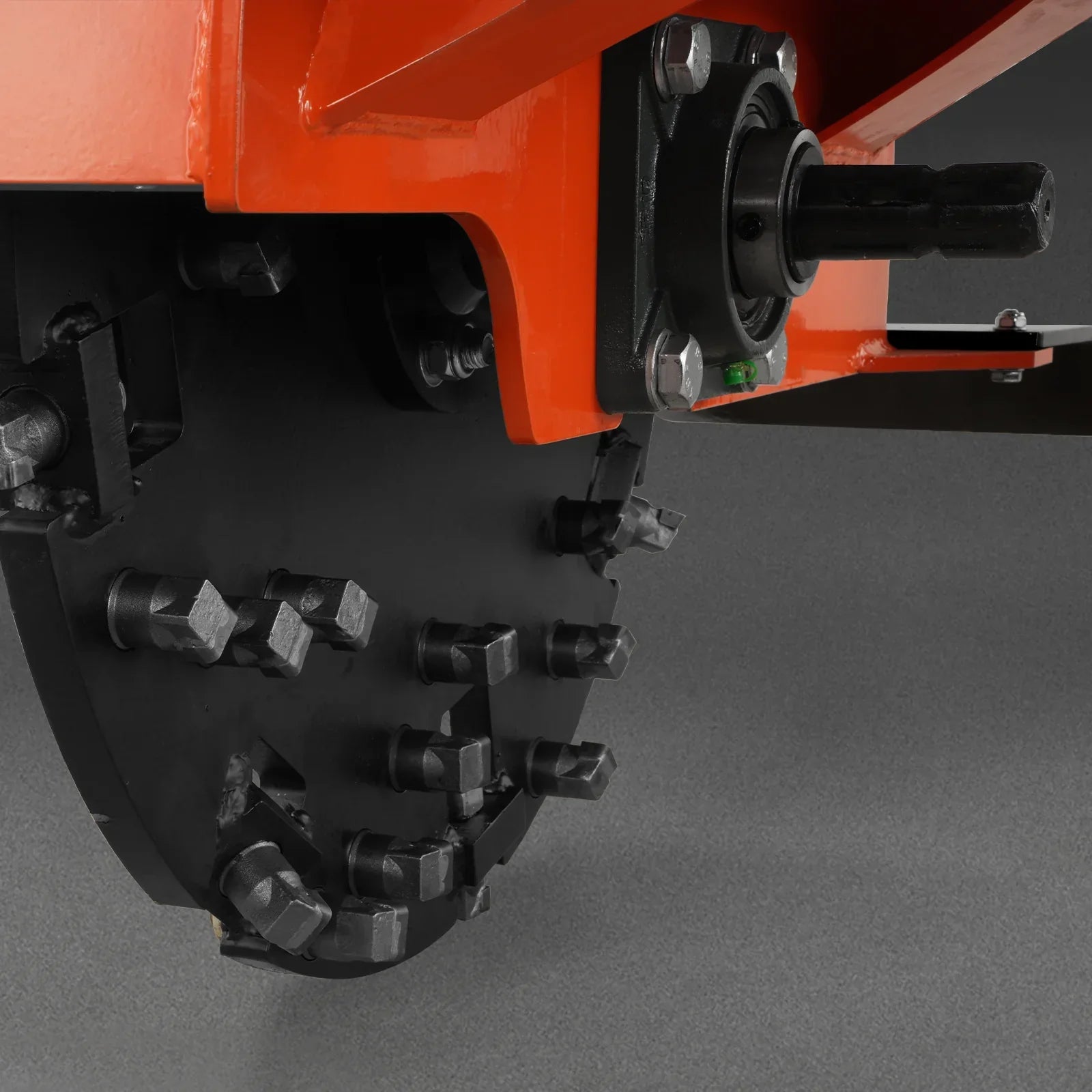 3-Point PTO Stump Grinder with 34 Carbide Teeth (PTO Shaft Included with Slip Clutch),  for 15-45HP Tractor,