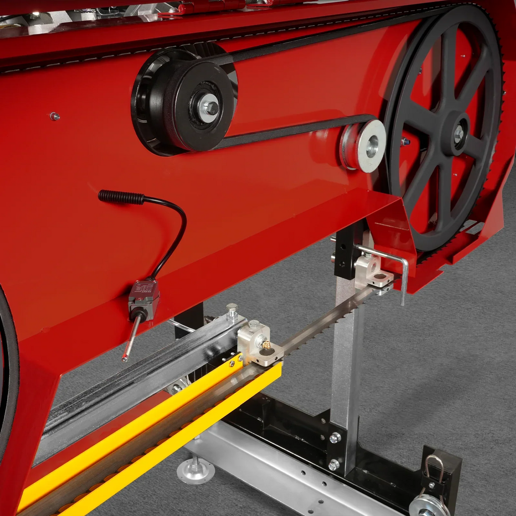36" MAX Portable Sawmill,  25HP 688cc HONDA GX690 V-Twin Engine,  35" Board Width,  20' Track Length,  (10 Blades Included)