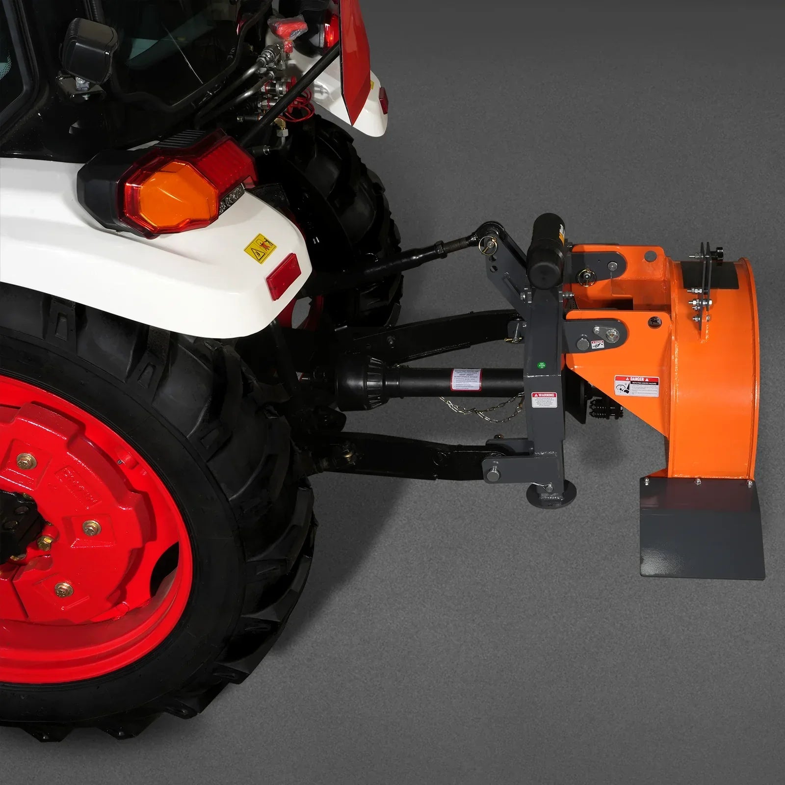 3-Point PTO Stump Grinder with 34 Carbide Teeth (PTO Shaft Included with Slip Clutch),  for 15-45HP Tractor,