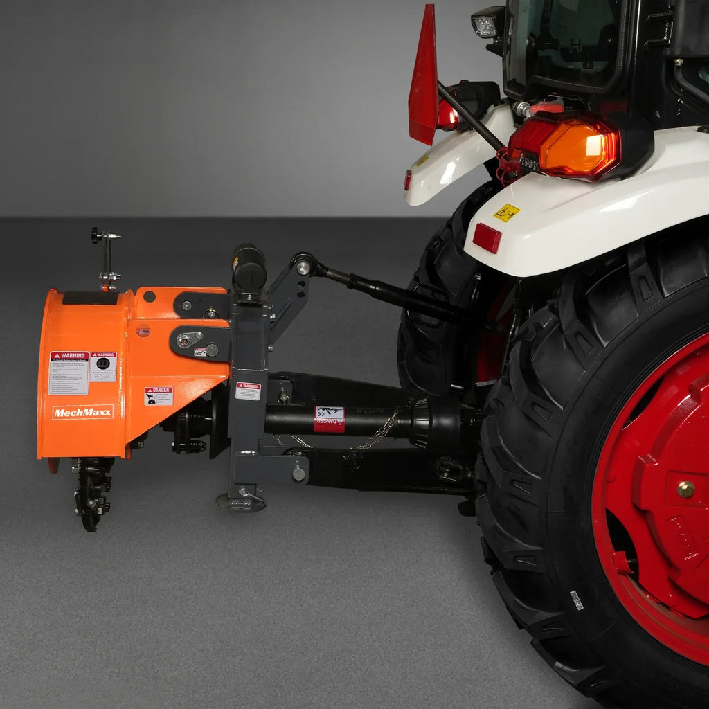 3-Point PTO Stump Grinder with 34 Carbide Teeth (PTO Shaft Included with Slip Clutch),  for 15-45HP Tractor,