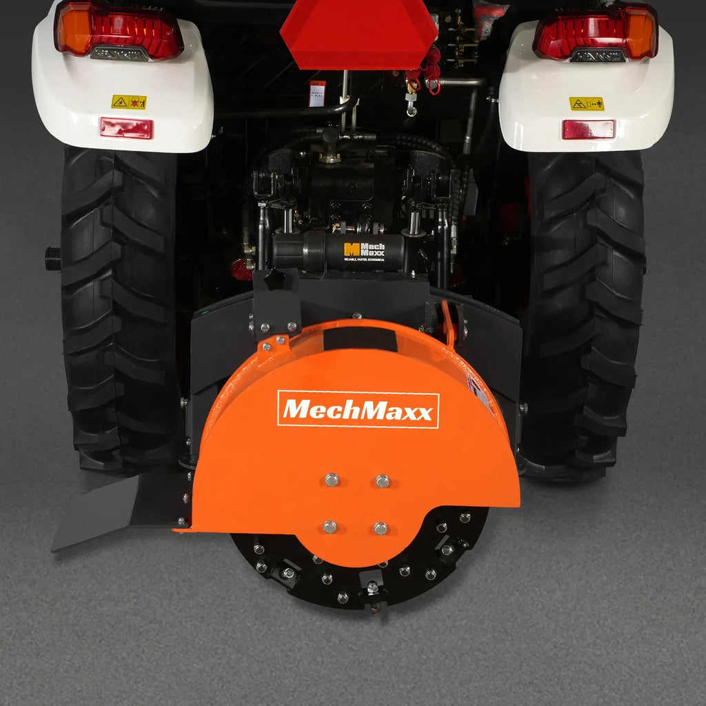 3-Point PTO Stump Grinder with 34 Carbide Teeth (PTO Shaft Included with Slip Clutch),  for 15-45HP Tractor,