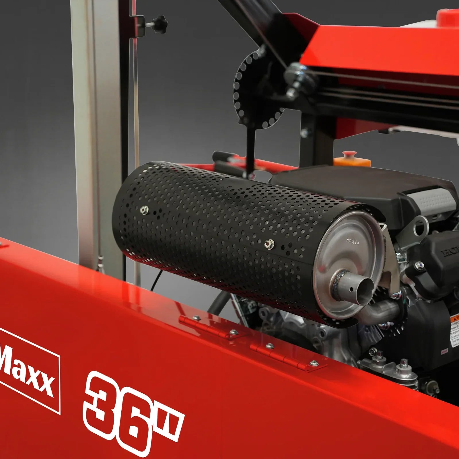 36" MAX Portable Sawmill,  25HP 688cc HONDA GX690 V-Twin Engine,  35" Board Width,  20' Track Length,  (10 Blades Included)