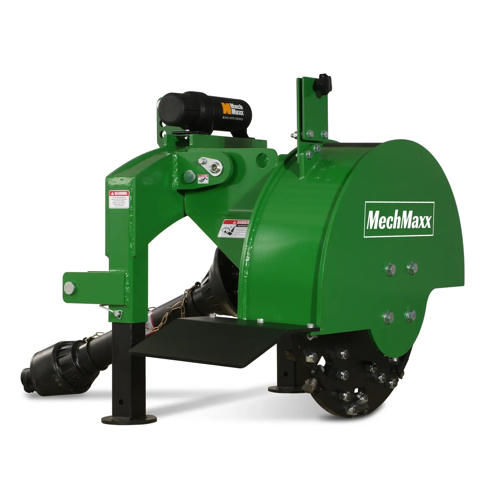 3-Point PTO Stump Grinder with 34 Carbide Teeth (PTO Shaft Included with Slip Clutch),  for 15-45HP Tractor,