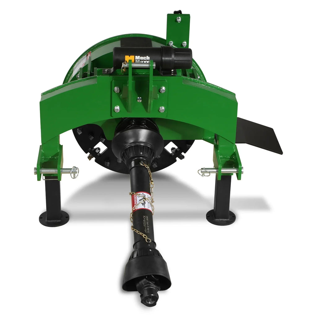 3-Point PTO Stump Grinder with 34 Carbide Teeth (PTO Shaft Included with Slip Clutch),  for 15-45HP Tractor,