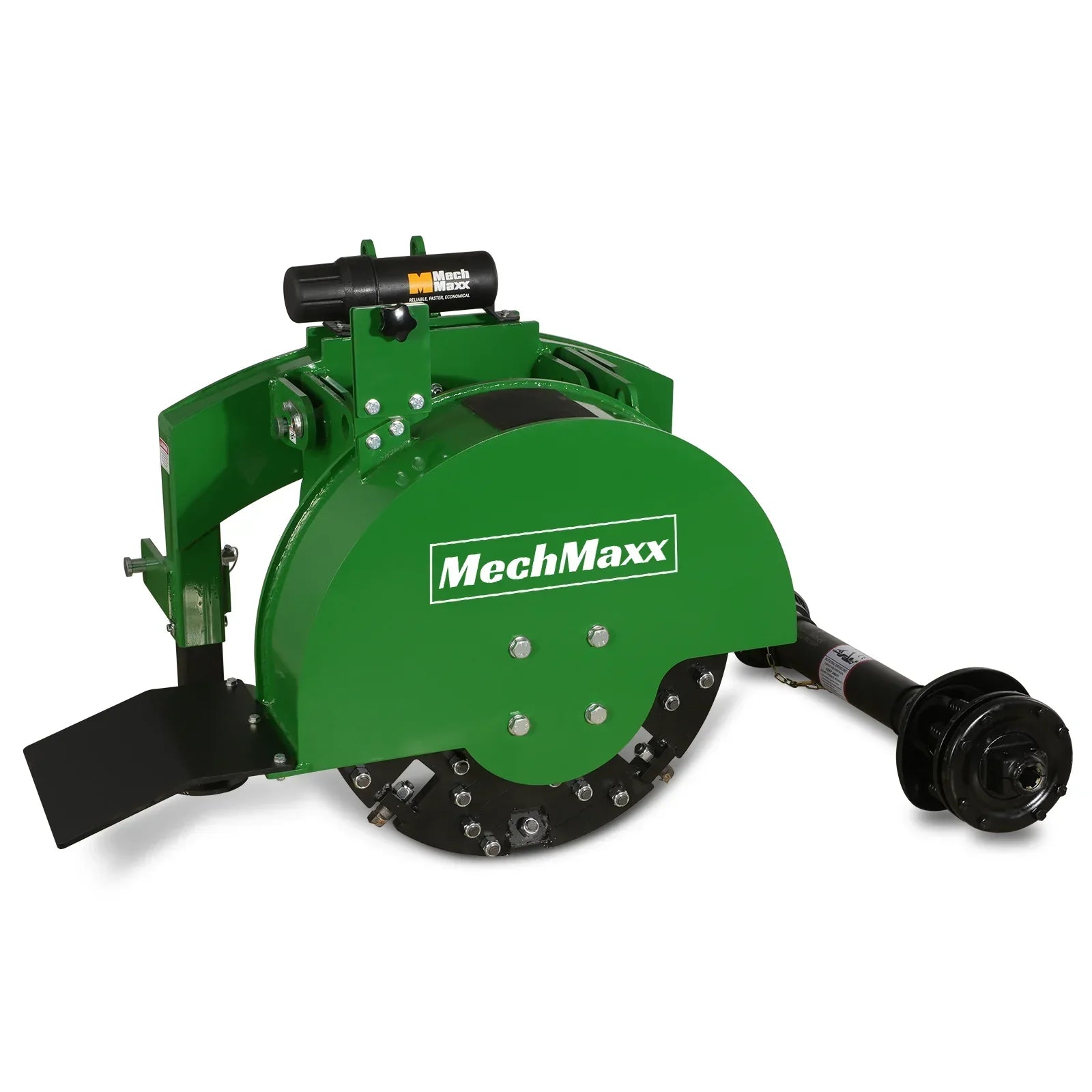 3-Point PTO Stump Grinder with 34 Carbide Teeth (PTO Shaft Included with Slip Clutch),  for 15-45HP Tractor,