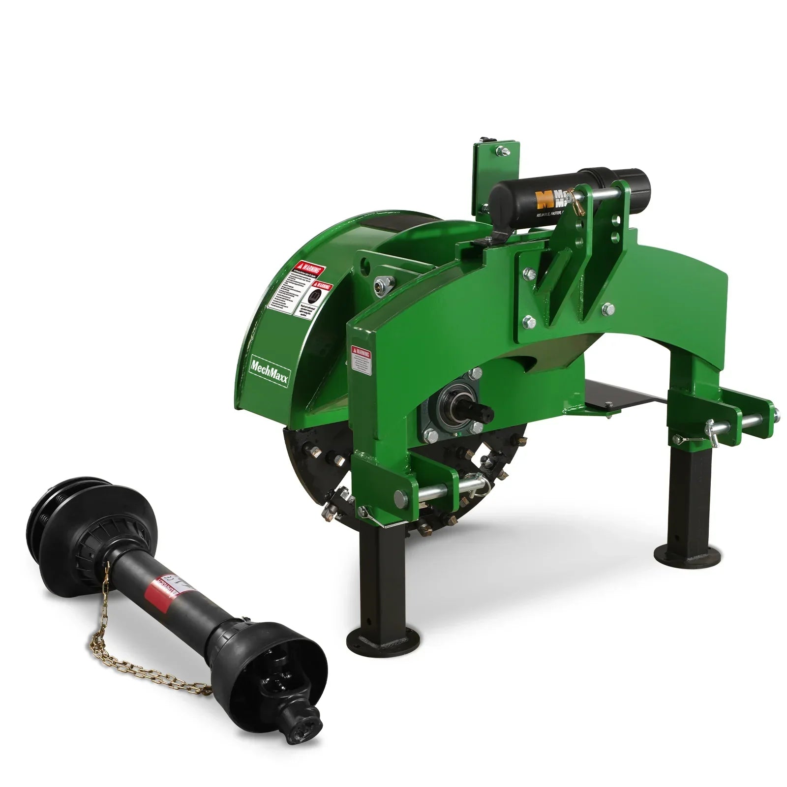 3-Point PTO Stump Grinder with 34 Carbide Teeth (PTO Shaft Included with Slip Clutch),  for 15-45HP Tractor,