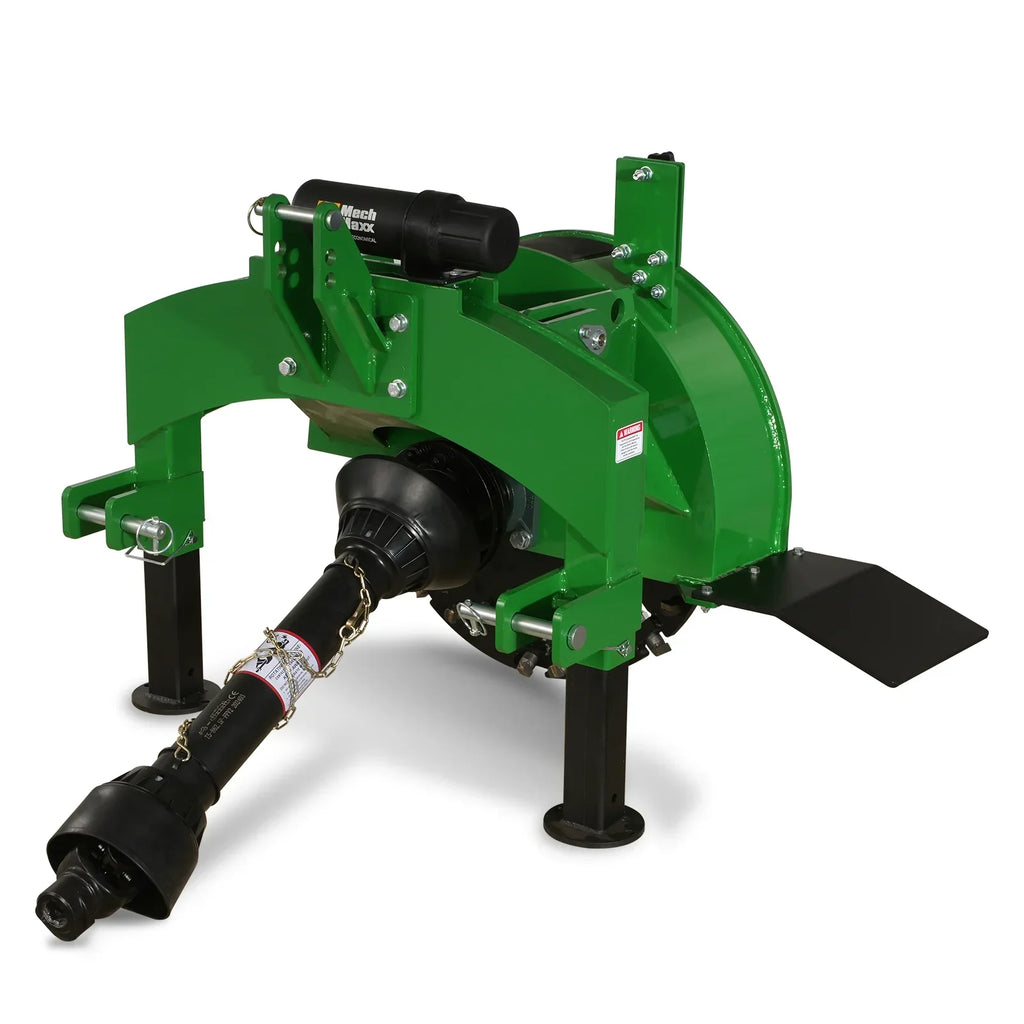 3-Point PTO Stump Grinder with 34 Carbide Teeth (PTO Shaft Included with Slip Clutch),  for 15-45HP Tractor,